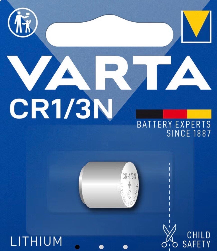 CR1/3N 3V batteri til bl.a. Sniper forstillingslaser
