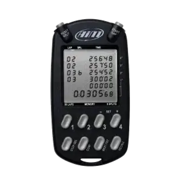 AIM multichron svart, stoppeklokke