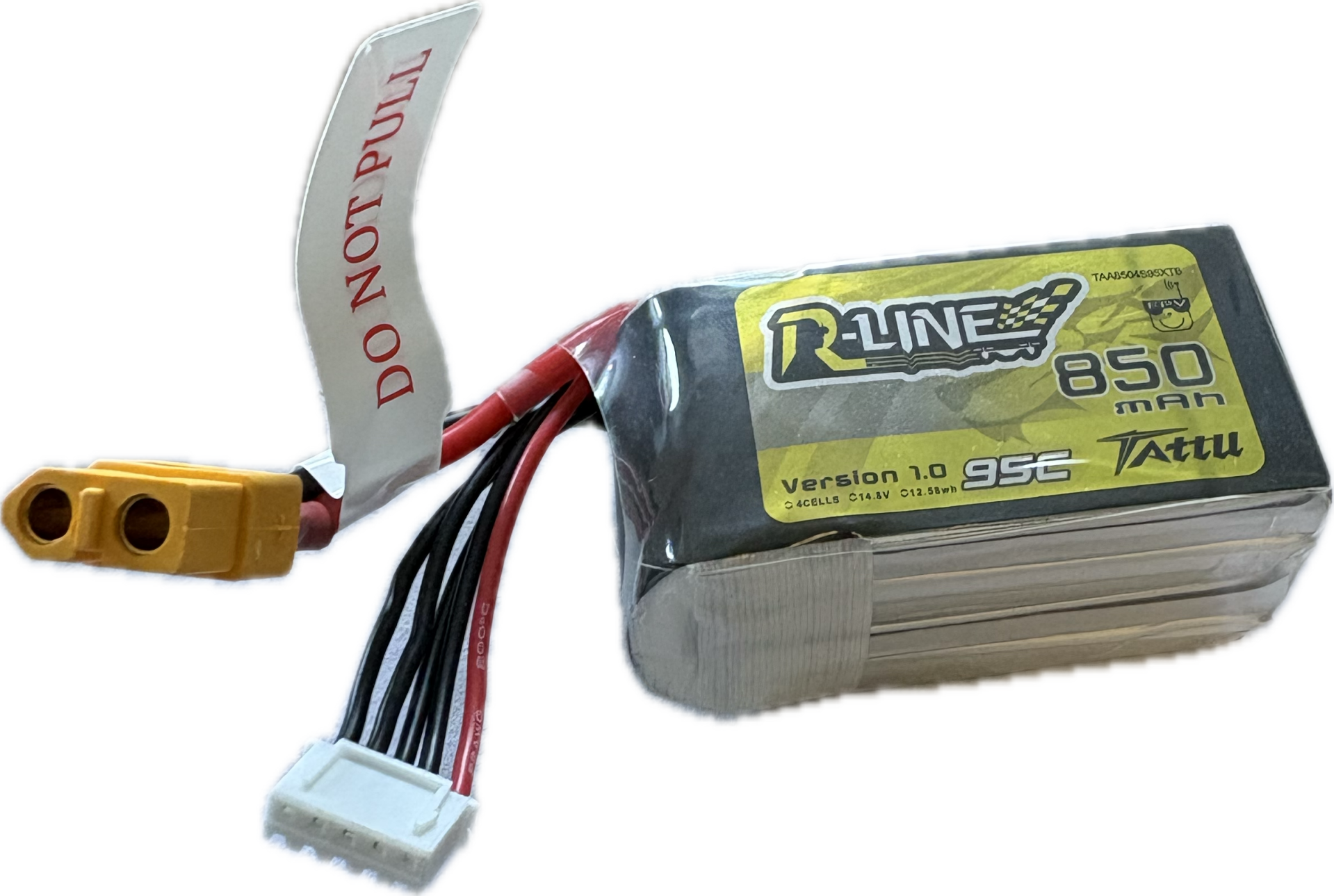 4s 850mAh - 95C - Gens Ace Tattu XT60