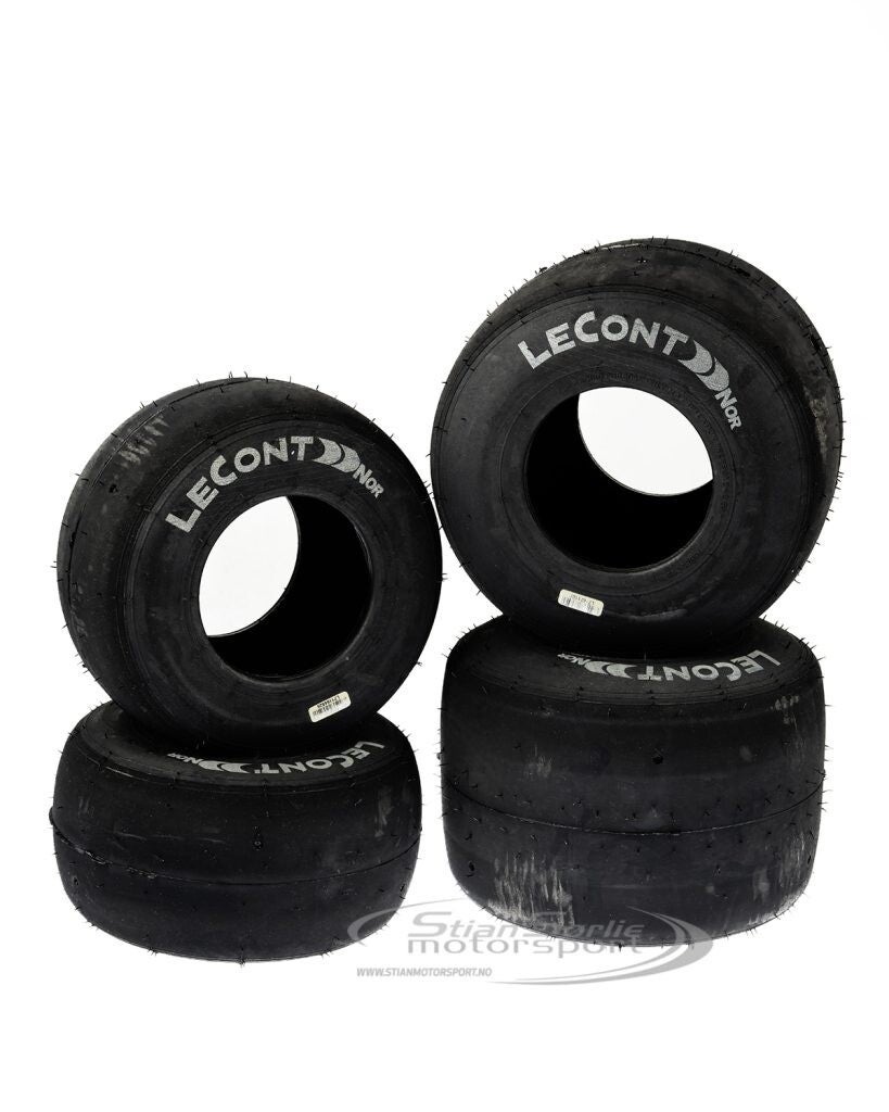 LeCont LH03 Sliks sett til Jr125, X30, Rotax, og OK Jr