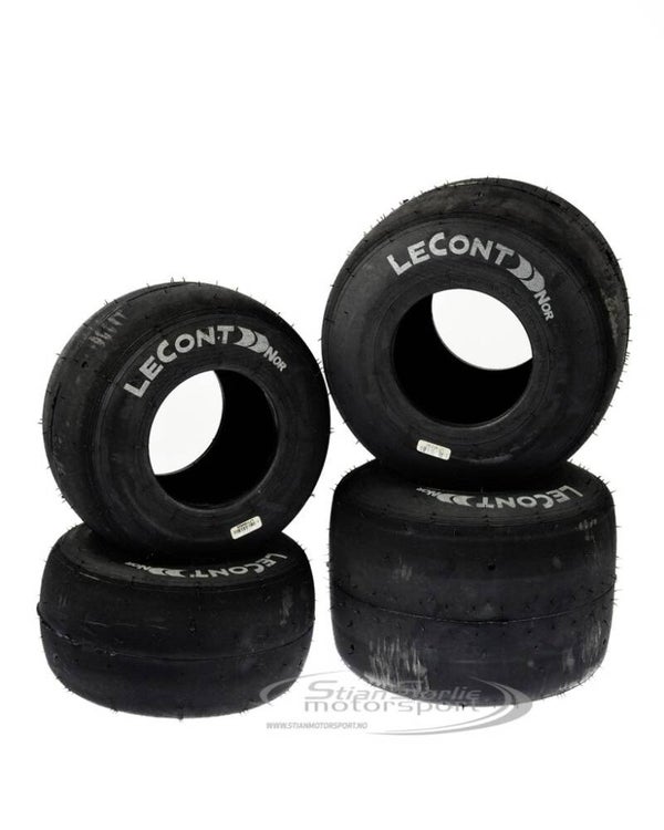 LeCont LH03 Sliks sett til Jr125, X30, Rotax, og OK Jr