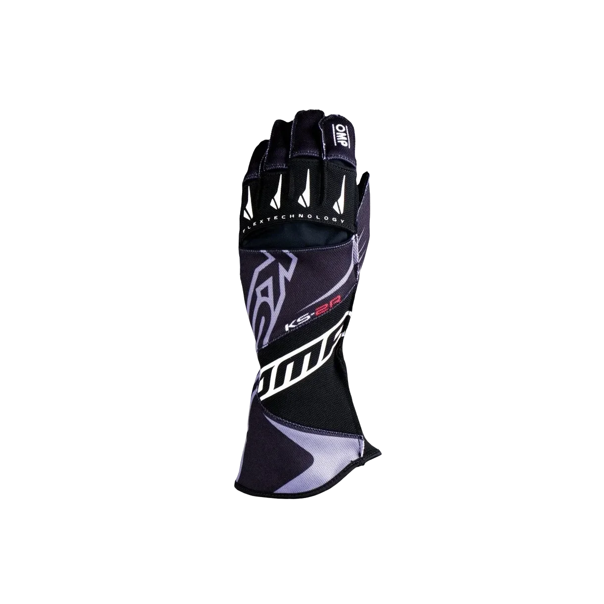 OMP KS-2R kjørehansker, sort/grå/hvit, str XL (11)