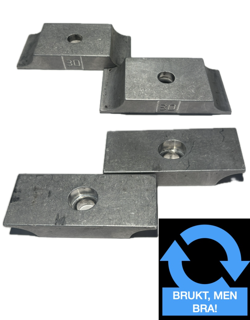 OTK underbukker 30x92mm, par (brukt)