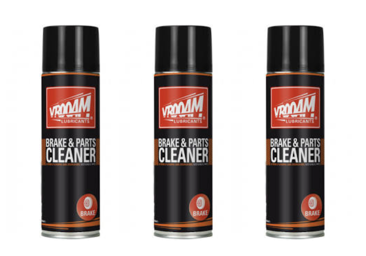 3pk Vrooam Brake & Part Cleaner, 3x500 ml