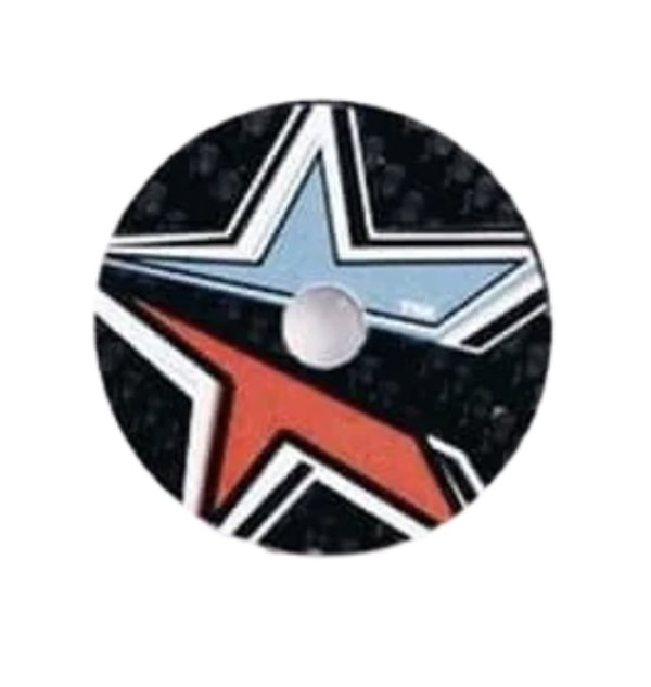 NEK seteskive i karbon, 50mm, M8 (2 stk i pakken)