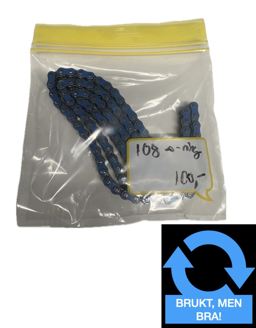 kjede o-ring pent brukt 108