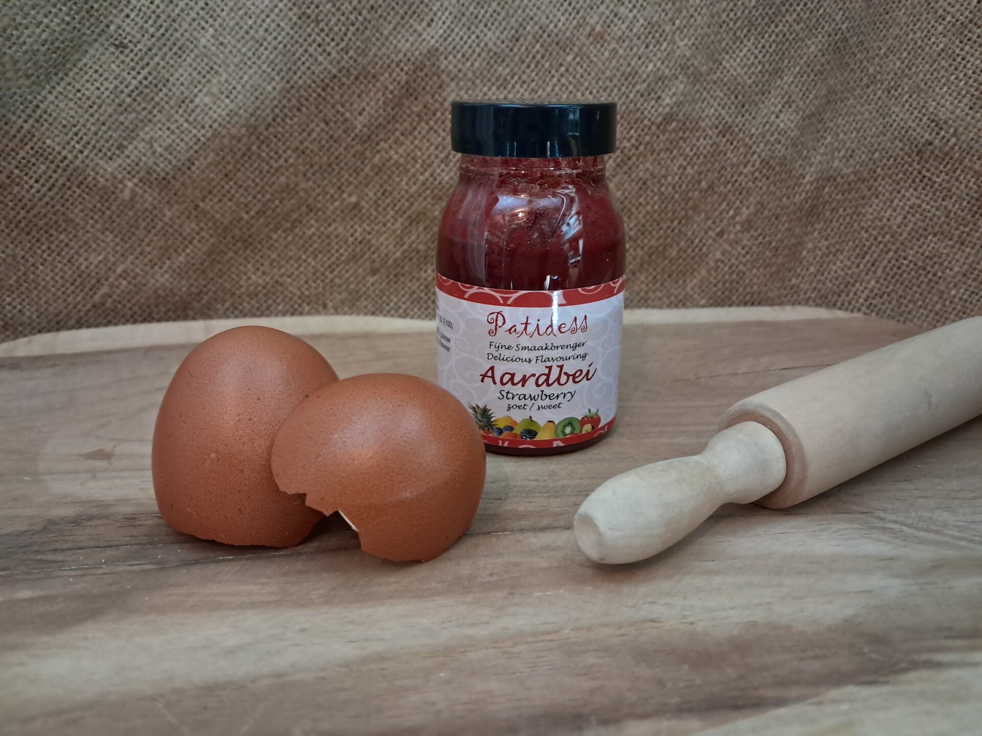 Smaakpasta Aardbei- zoet