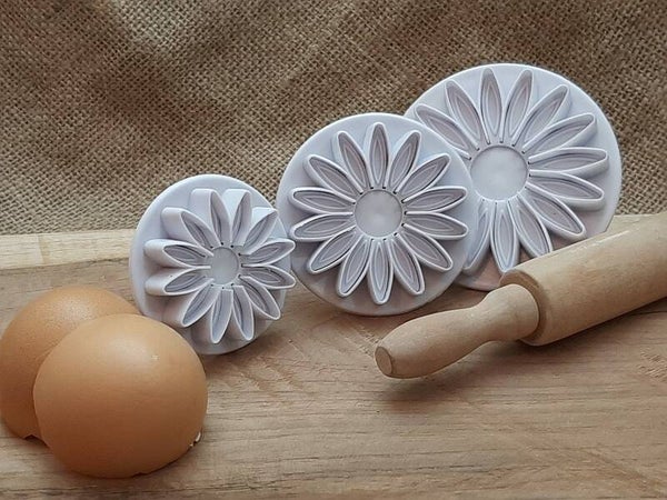 Sunflower/daisy/ gerbera plunger cutter set /3