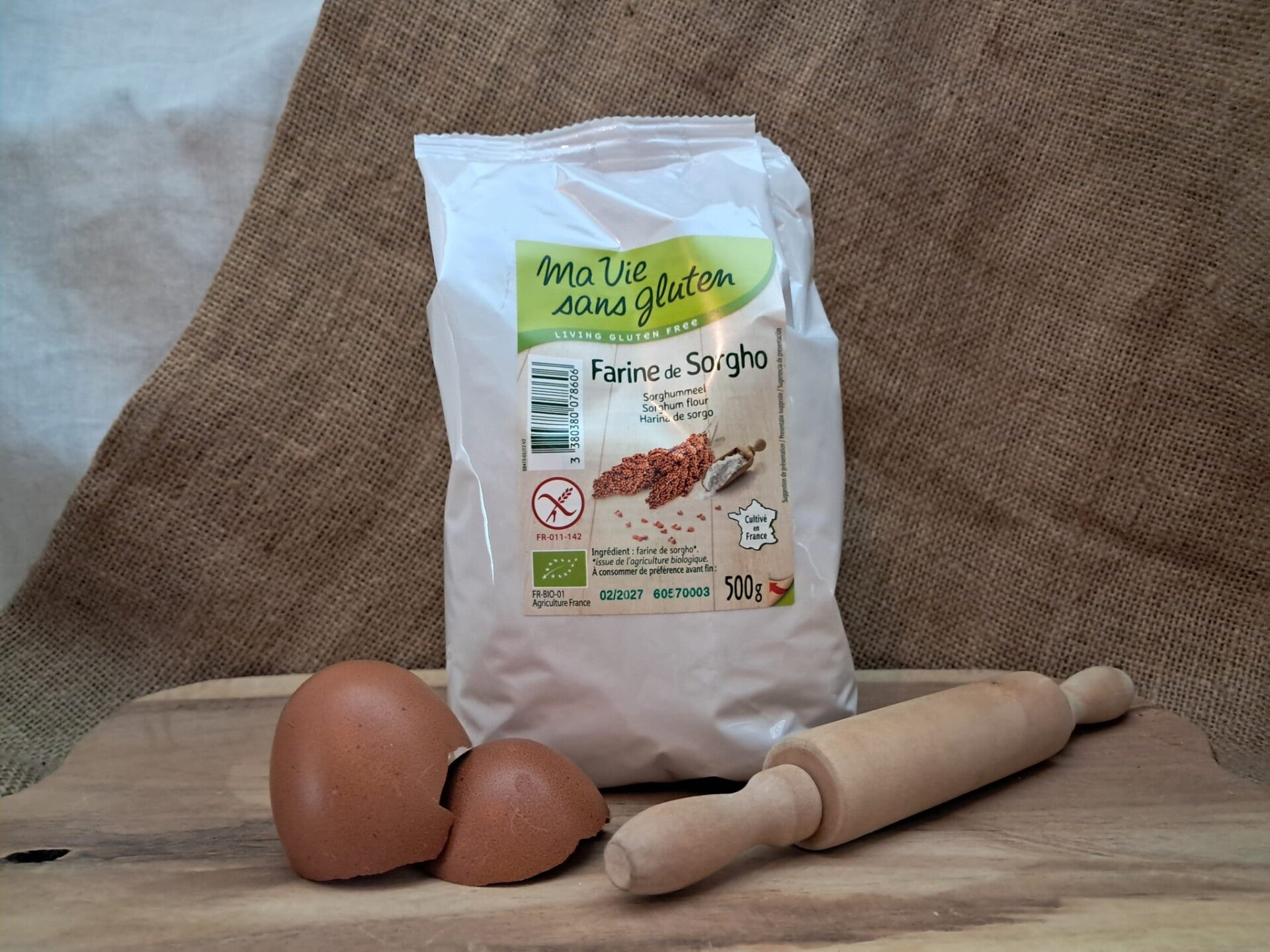 Glutenvrije sorghummeel