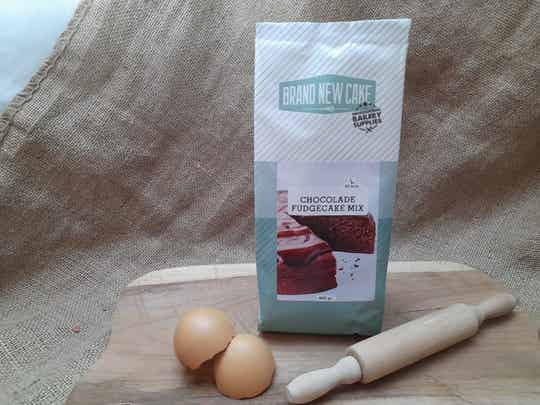 Chocolade fudgecake-mix
