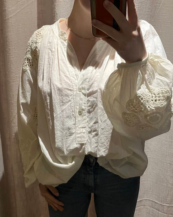 Blouse Blouson Ecru