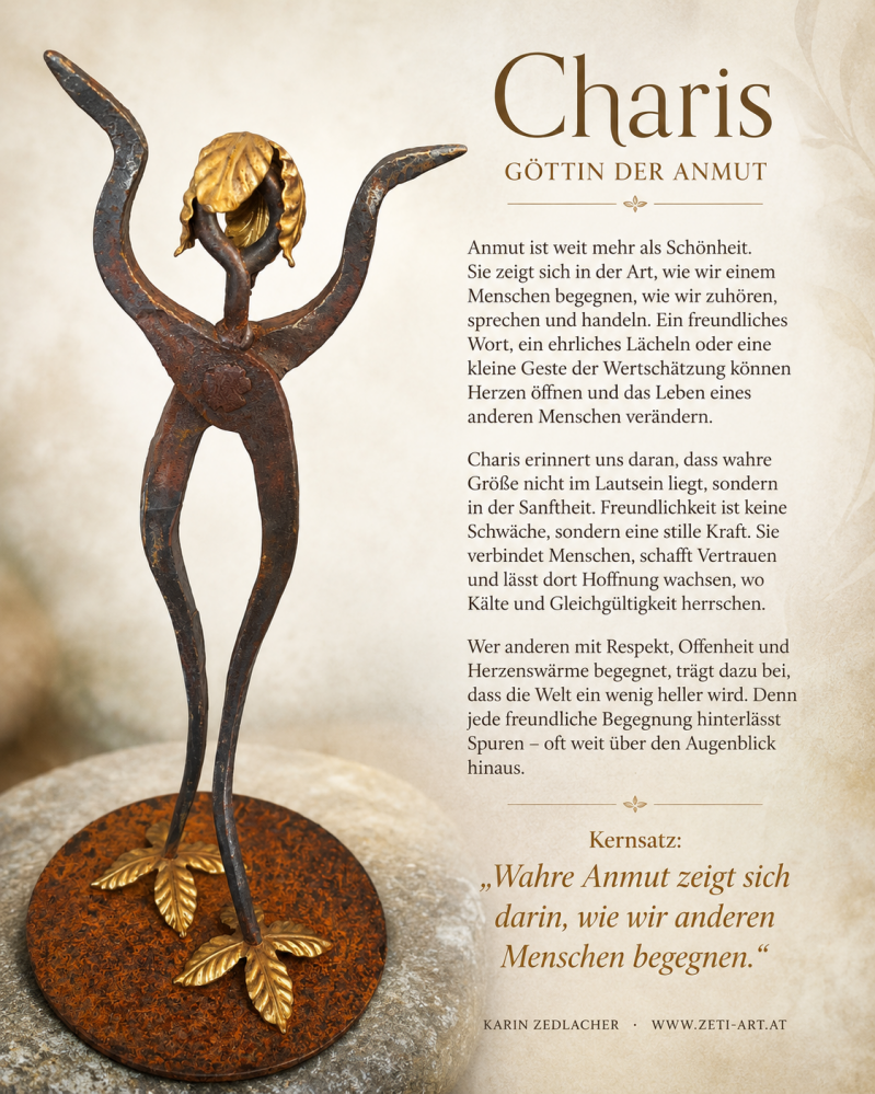 Göttin aus alten Werkzeugen