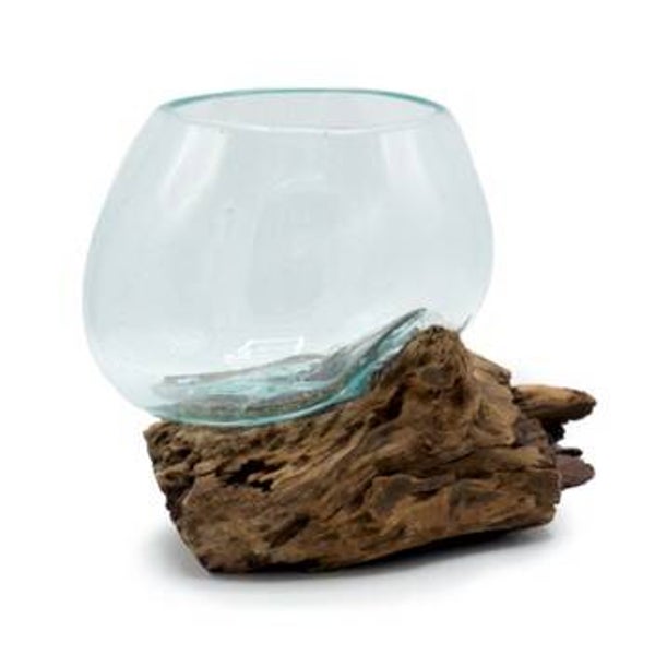 Vase en Verre Soufflé sur Racine - Grand