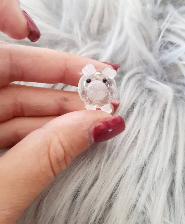 Petit cochon quartz rose cristal