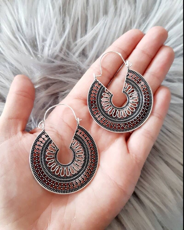 Boucle d'oreille tibétaine 4