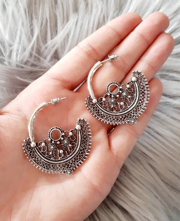 Boucle d'oreille tibétaine 2
