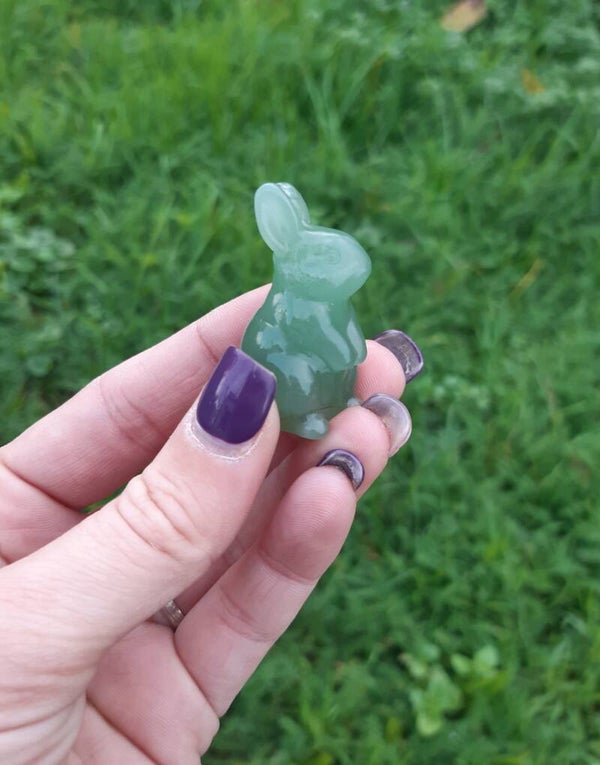 Lapin aventurine verte