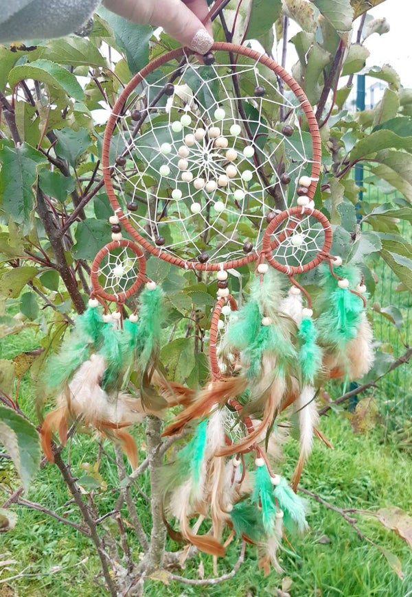 Attrape reve rond vert