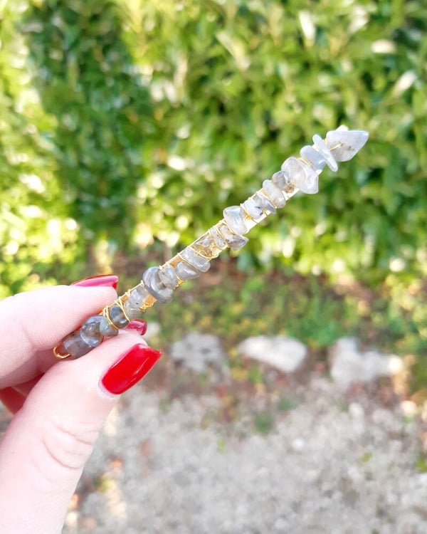 Barette labradorite