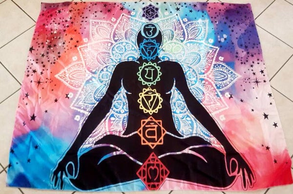Drapeau 7 chakras
