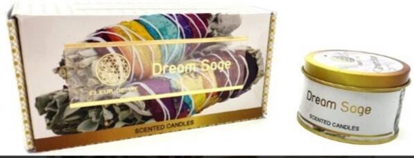 Bougie Fleur de Vie Dream Sage