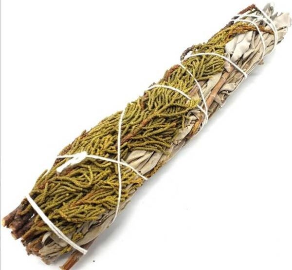 Sauge Blanche & Cèdre fagot 75g 22cm