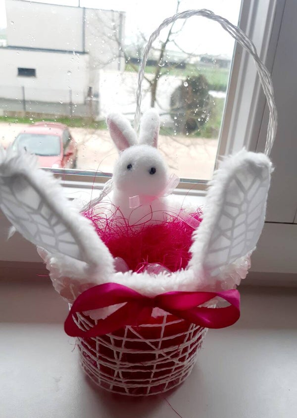 Panier de Pâques lapin
