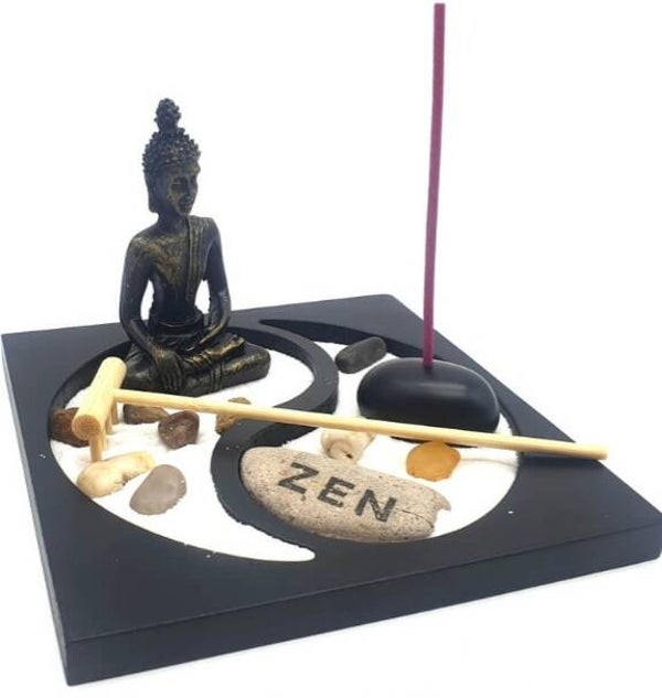 Jardin Zen Bouddha Ying-Yang