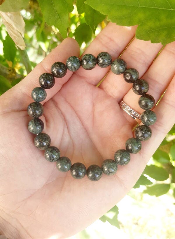 Bracelet perle 8mm jaspe kambaba