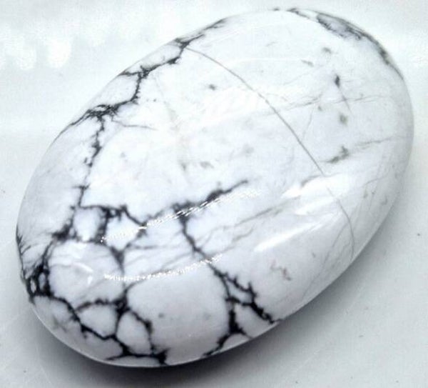 Galet Roulé XL Howlite 6cm