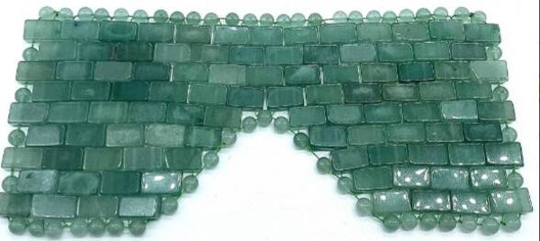 Masque de méditation aventurine verte