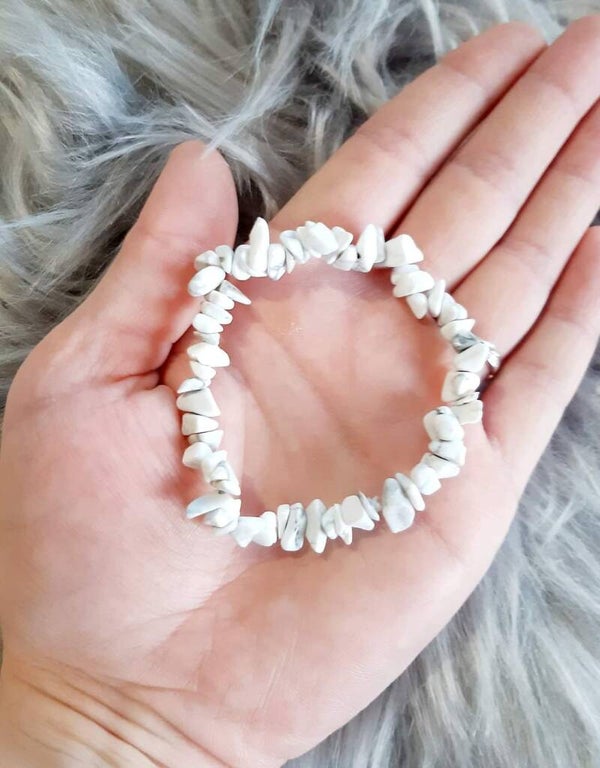 Bracelet baroque howlite