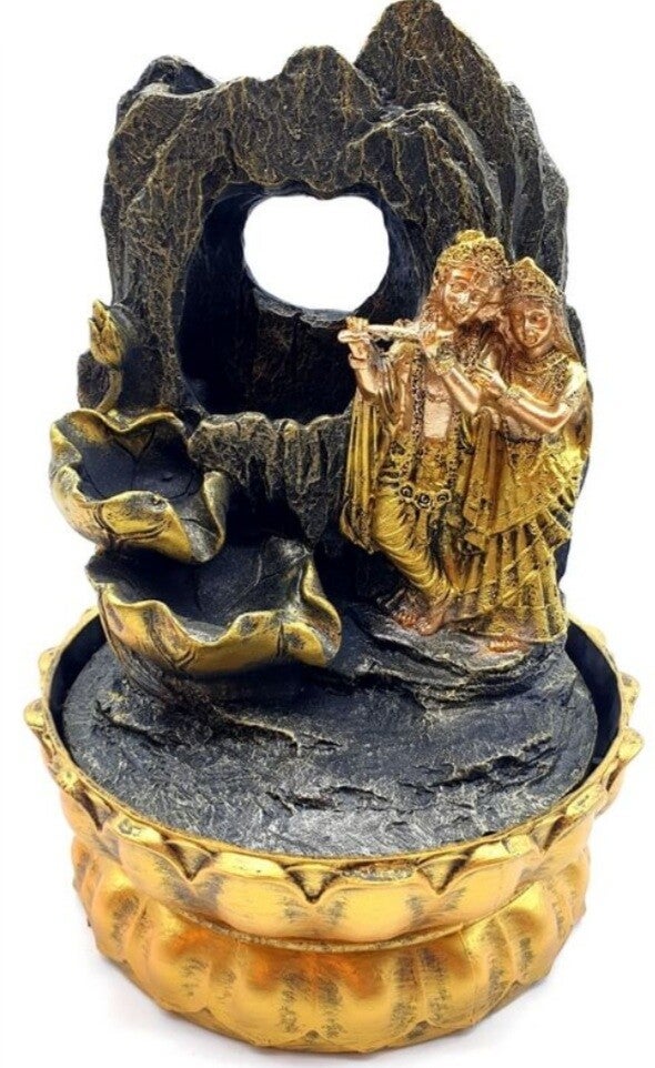 Fontaine Résine Krishna Dorée