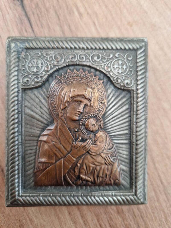 Plakieta religijna Matki Bożej