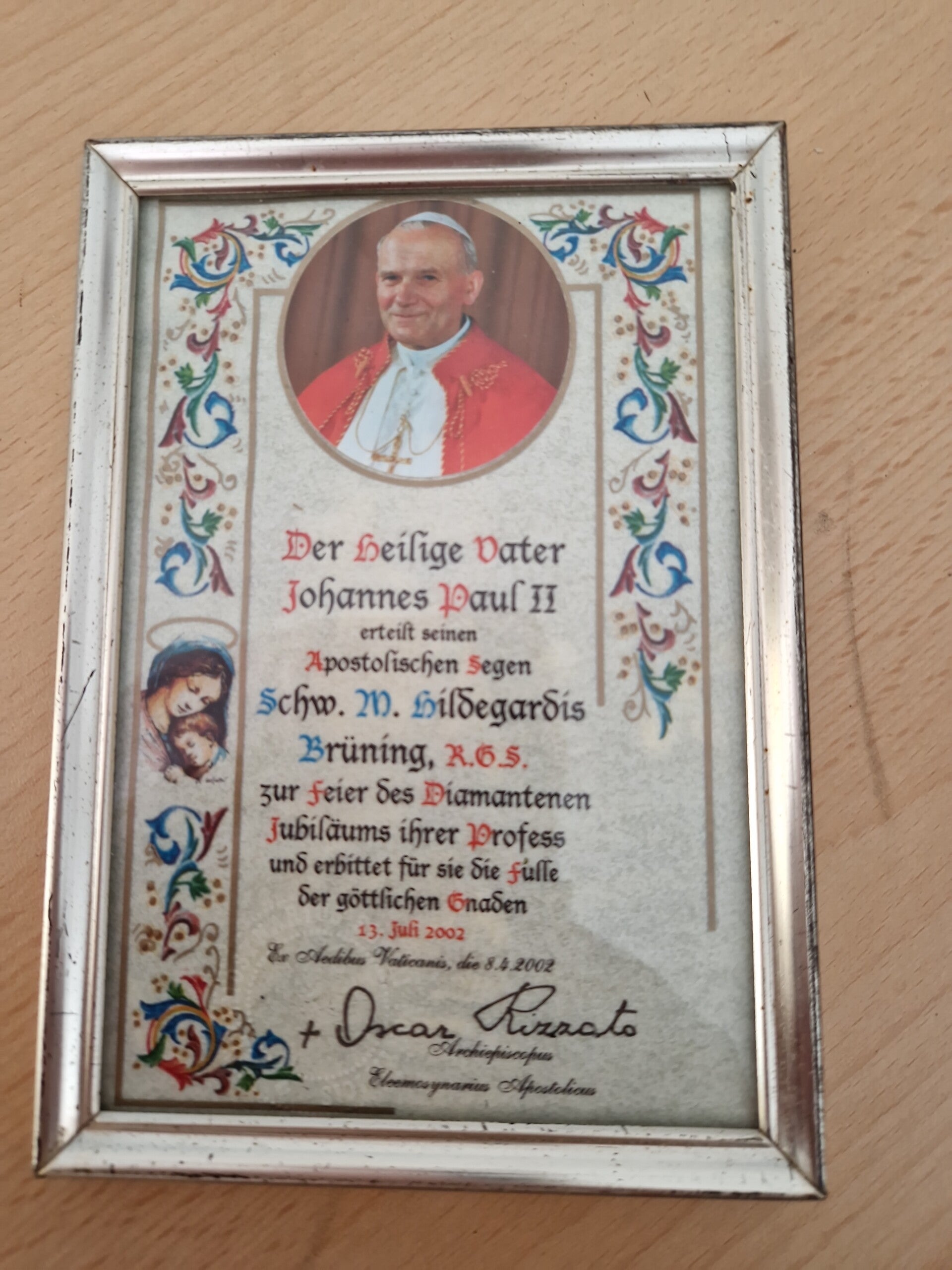 Zdjęcie papieża Jana Pawła II