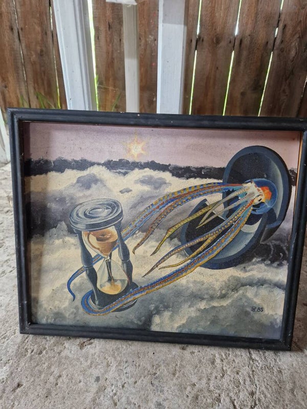 Wydruk obrazu surrealistycznego