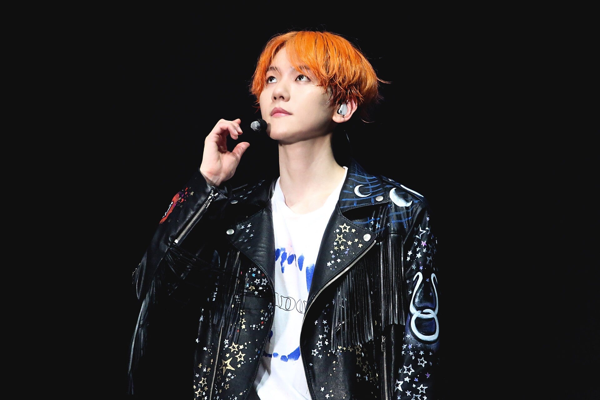 Baekhyun tijdens het Exo Planet #5 – Exploration concert in Seoul in 2019