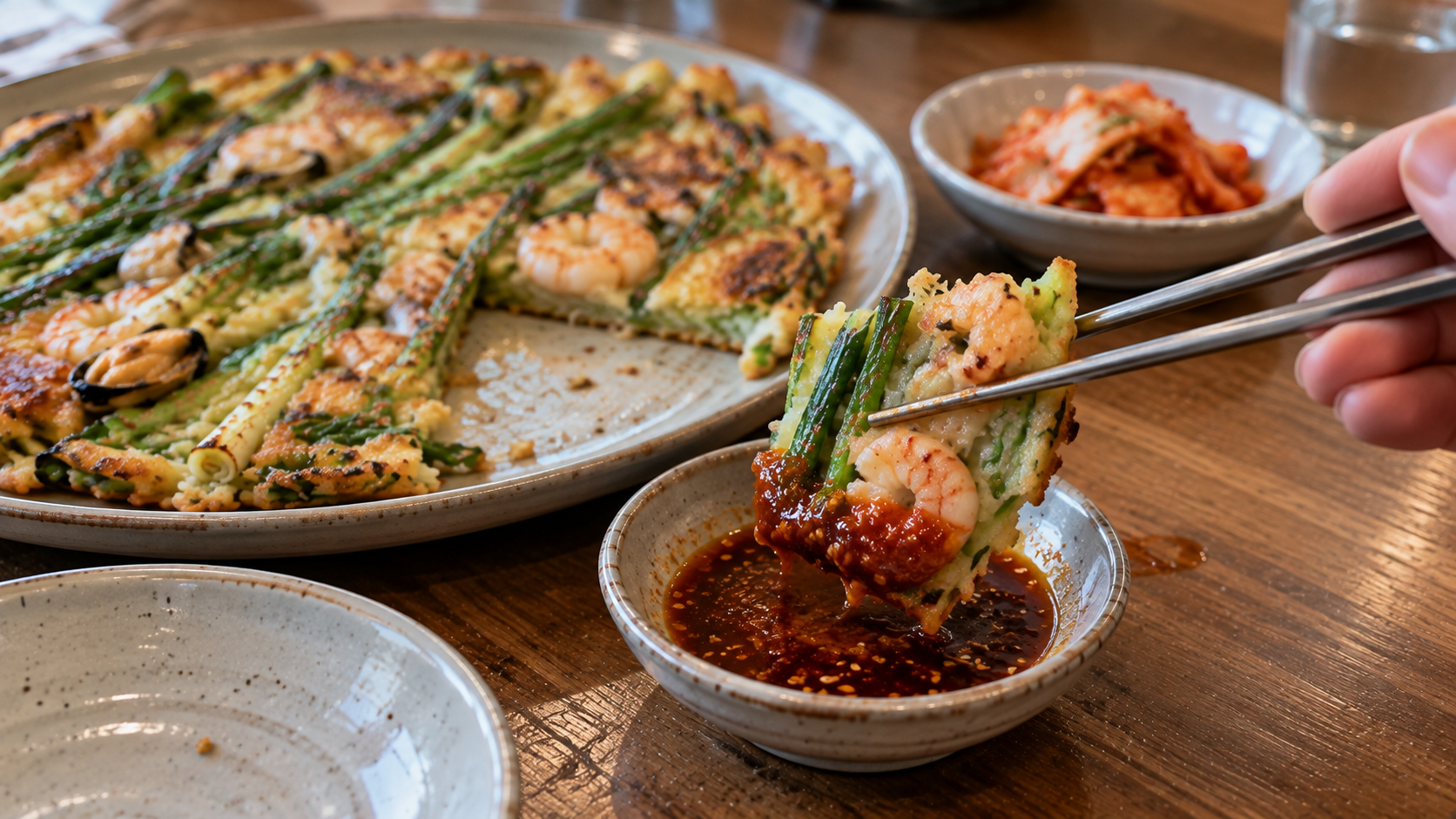 Dongnae-pajeon in de dipsaus*