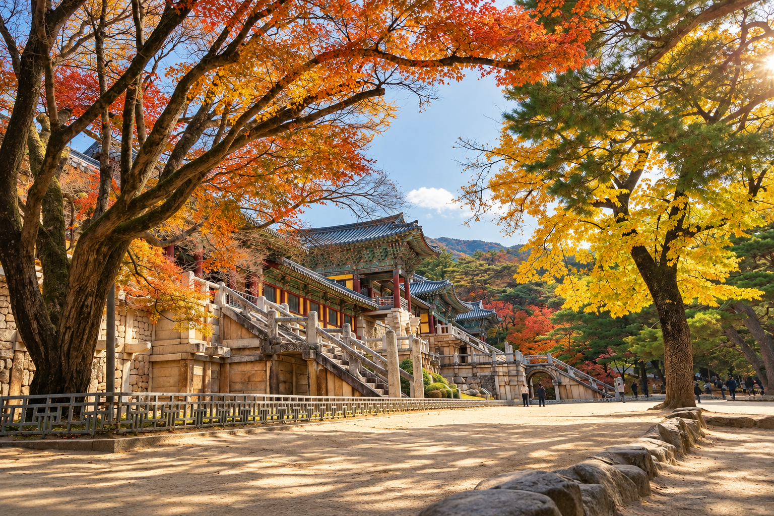 Gyeongju in de herfst†