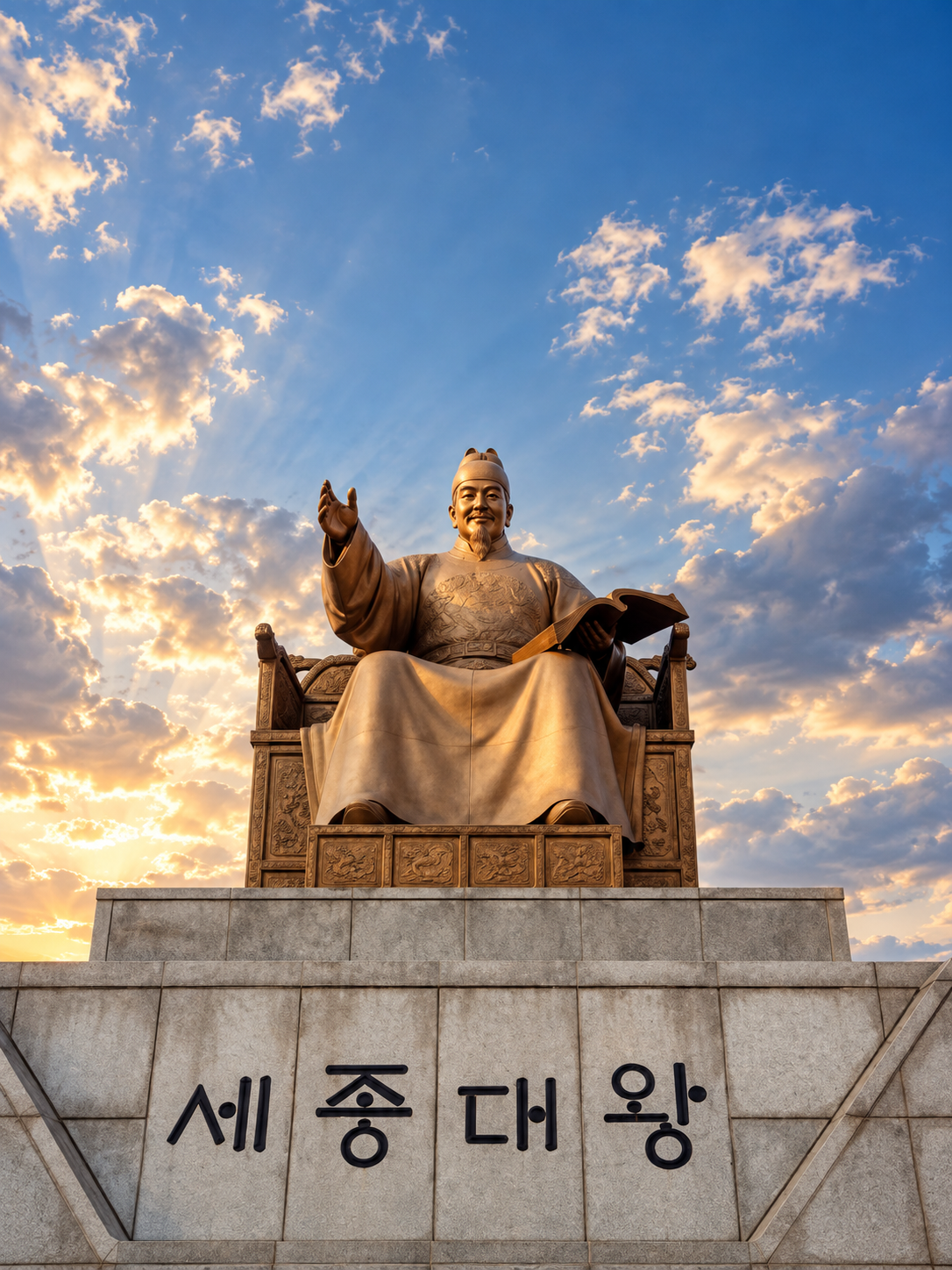 Standbeeld Koning Sejong de Grote†