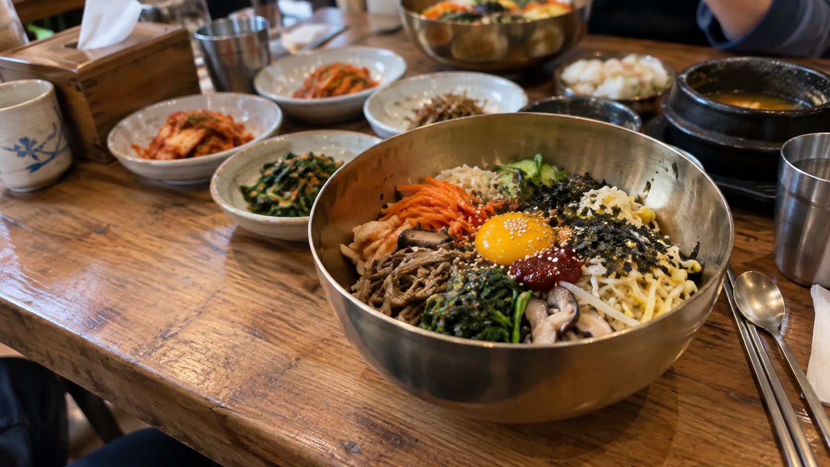Traditionele Jeonju bibimbap*