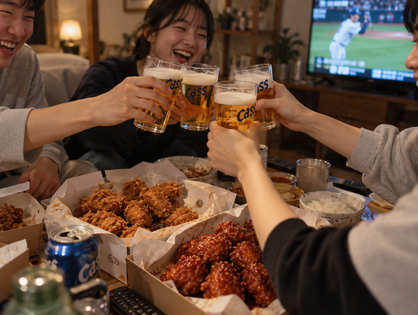 Chicken + Maekju = Chimaek (치맥)