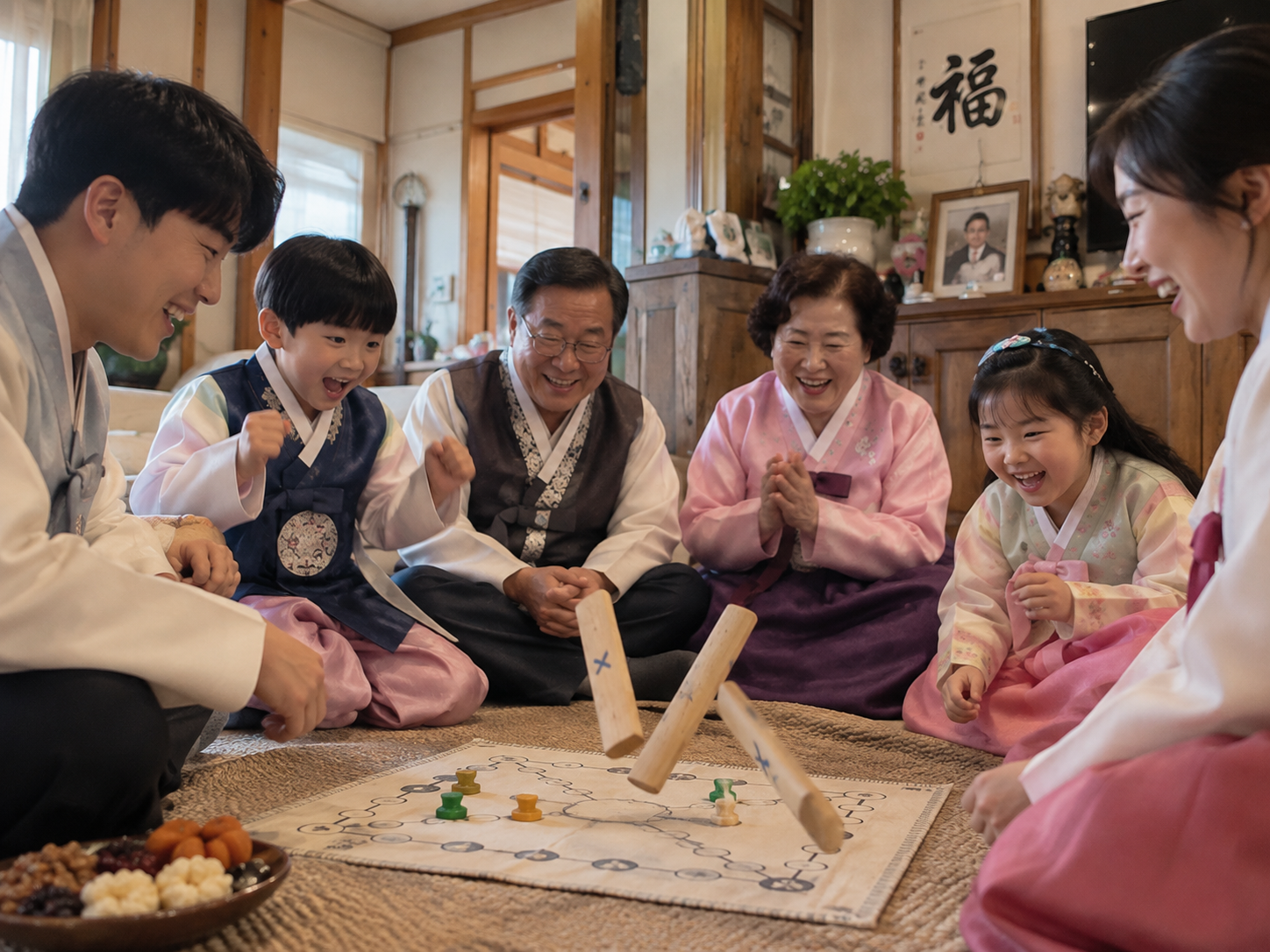 Seollal en Chuseok zijn traditionele Koreaanse feestdagen waarin familie, herinnering en overgeleverde gebruiken een centrale plaats innemen (illustratie*)