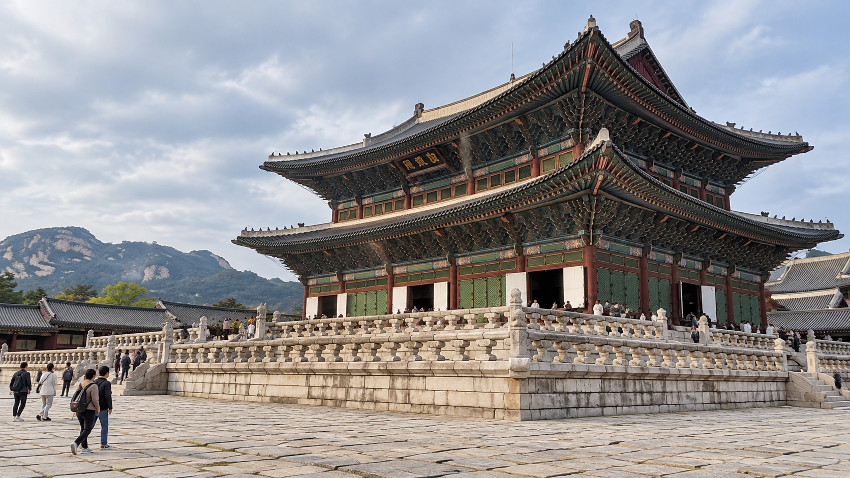 Gyeongbokgung paleis uit Joseon-dynastie*