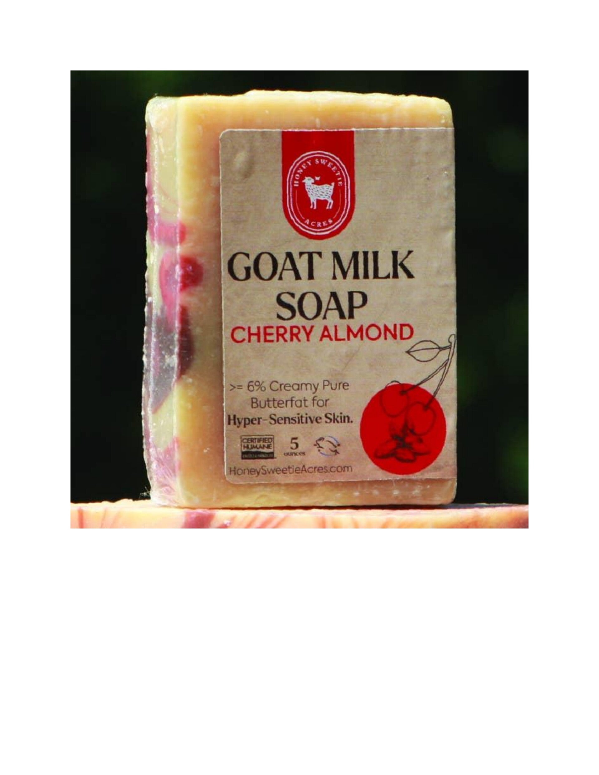 Cherry Almond Goat Milk Soap