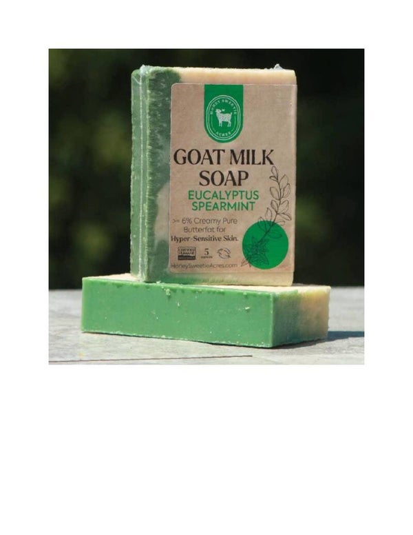 Eucalyptus Spearmint Goat Milk Soap