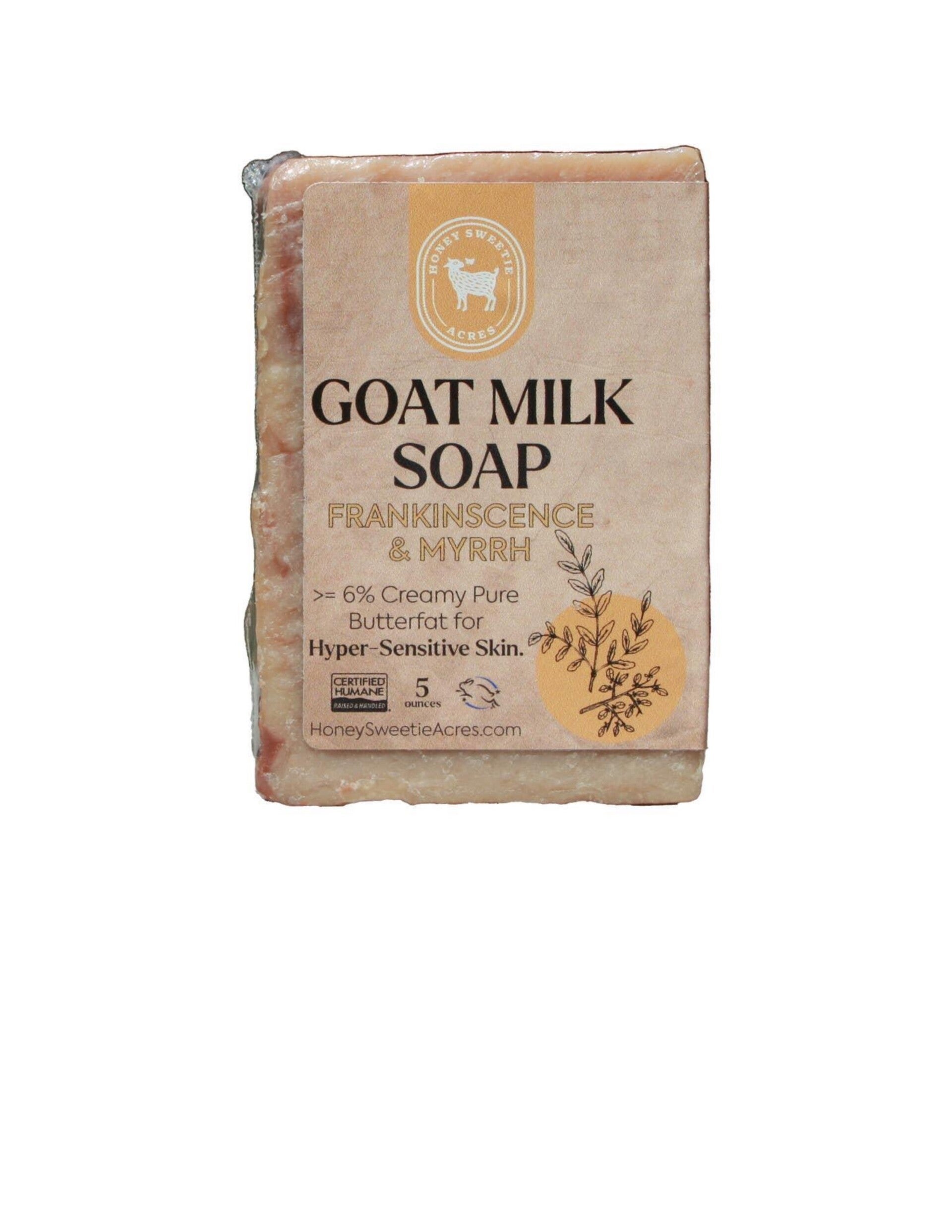 Frankincense & Myrrh Goat Milk Soap