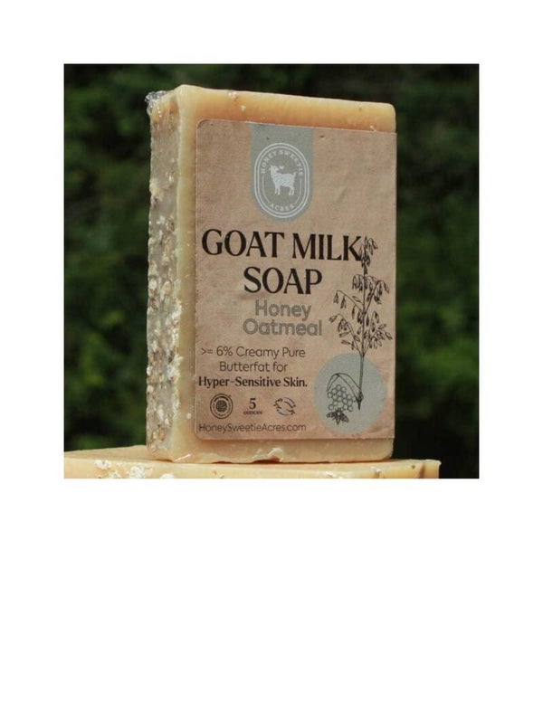 Honey Oatmeal Goat Milk Soap