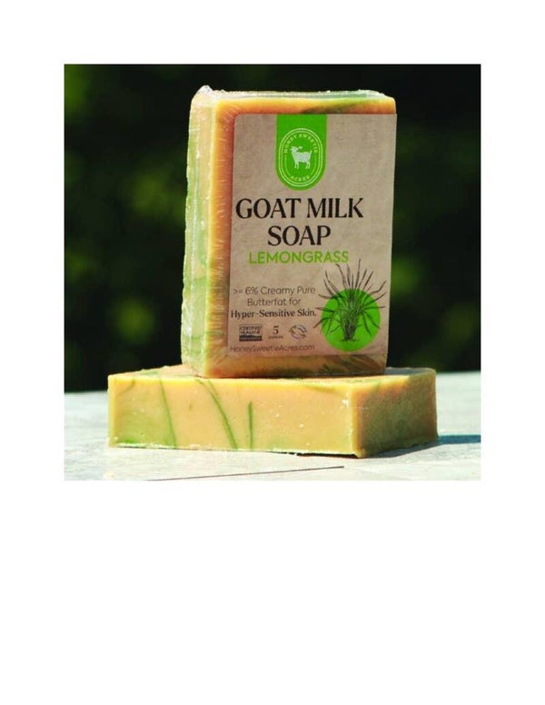 Lemongrass Goat Milk Soap