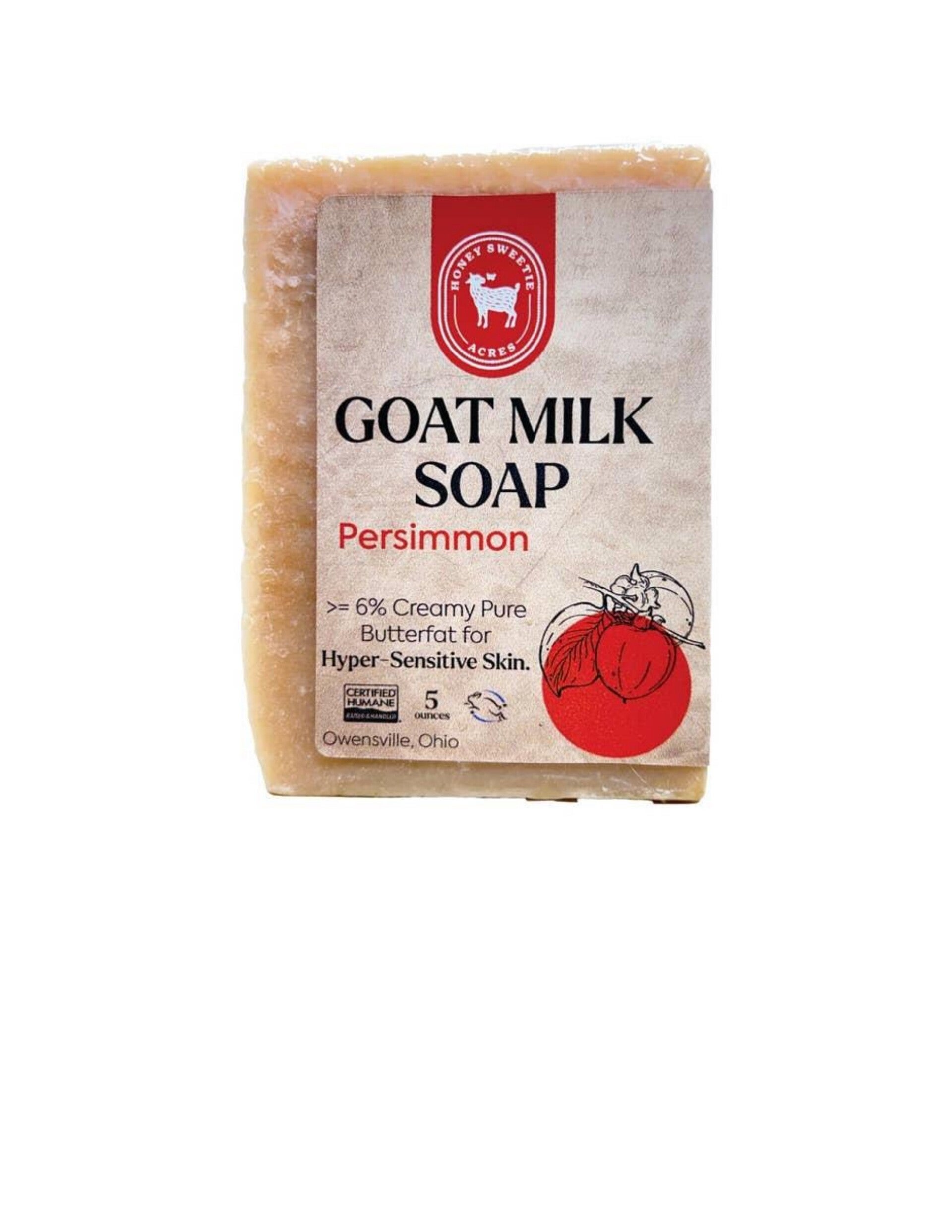 Persimmon Goat Milk Soap